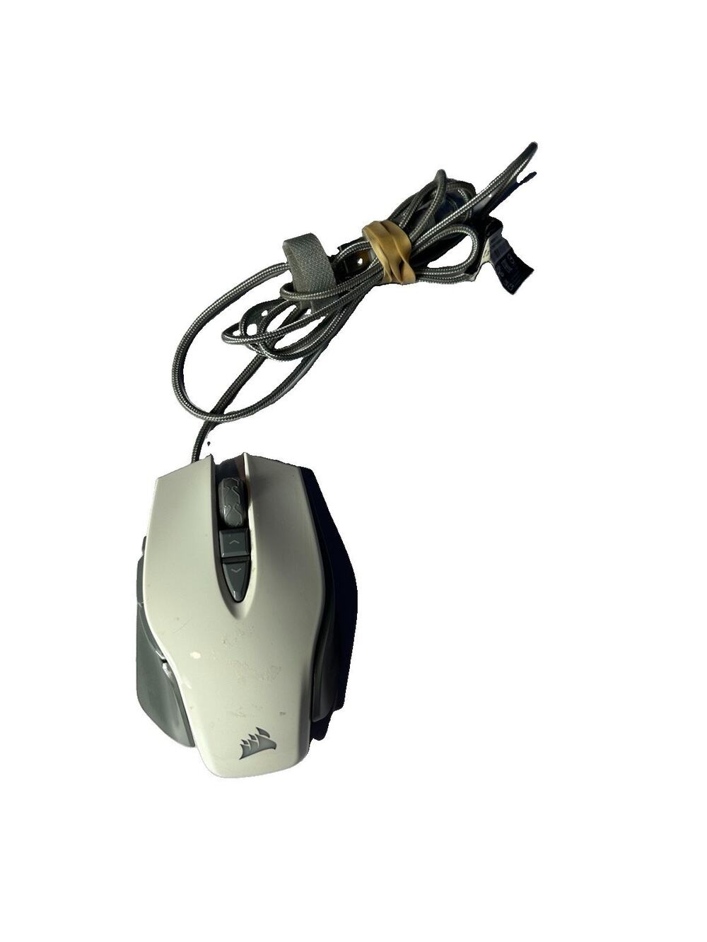 Corsair M65 RGB Elite Gaming Mouse White Gray Wired 18000 DPI CH-9309111